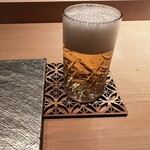 日本料理 箱根 華暦 - ビール