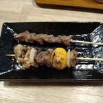 焼き鳥 でん - 砂肝　もつ