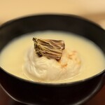 山﨑 - 虎河豚白子炭火焼きと白味噌