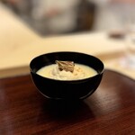 山﨑 - 虎河豚白子炭火焼きと白味噌