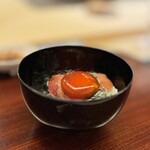 山﨑 - 鰤丼と漬け卵乗せ