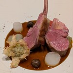 La Vallee d'Or - イギリス産仔羊のロースト　仔羊のジュ
