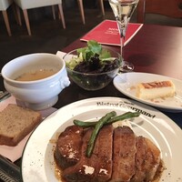 ビストロ グルマン - 鹿児島県産茶美豚のロティ　1,500円