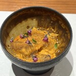 旬菜こかぶ亭 - 生人参ムース雲丹のせ、ジュレと！