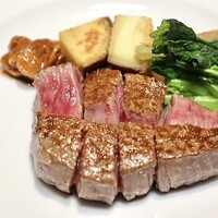 名駅 鉄板焼き 森本Ｘ Premium - A5黒毛和牛フィレの鉄板焼き