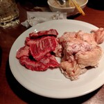 味覚園 - 追加　サガリ１、氷〆生ホルモン１