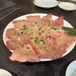 焼肉 和味 - 上タン2人前