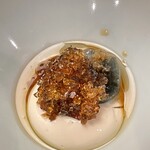 中国料理マスキ - ピータン豆腐アップ