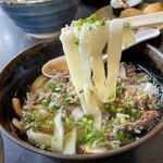 寿し政 - ミニぶっかけ丼肉うどんセット¥1,760