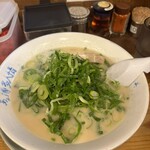 あぁ博多人情 盛岡店 - バカネギラーメン