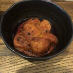 Ghar - アチャールというインド風のお漬物、なんだろ、里芋？