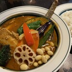 Rojiura Curry SAMURAI. - 角煮スープカレー(ノーマル)5辛
