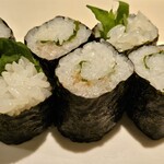 築地すし 竹若 - 梅しそ巻
