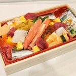 築地すし 竹若 - 特選ばらちらし（カニ・うに入り）