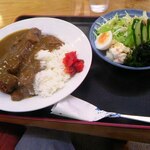 みさき庵 - 黒豚カツカレー