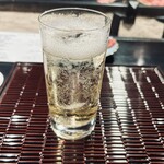 肉匠なか田 - 山崎梅酒のソーダー割