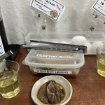 日の出製麺所 - 味付け肉