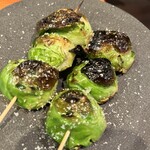 どろまみれ 代々木上原 - 芽キャベツ串！