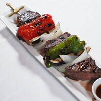 熟成肉と野菜のブロシェット