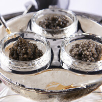 フレッシュベルーガキャビアフライト(3 regions)