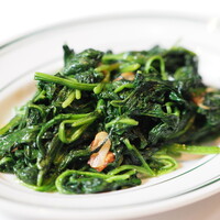 ほうれん草のガーリックソテー又はボイル