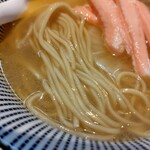 麺家 たけ田 - 麺の感じ