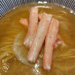 麺家 たけ田 - 特製蟹だし塩らーめんアップ