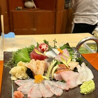 魚竹 - 刺身盛り合わせ 極(別で生牡蠣２つつきます)