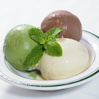 アイスクリーム盛り合わせ