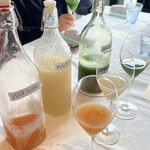 Ristorante Crocifisso - 3種の自家製チェッロ飲み比べ