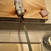銀座かしわ - 比内地鶏のわさび焼き