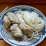 手打うどん 麦蔵 - 鶏天ざるうどん