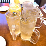 やきとり 福耳 - ジョッキでたっぷり