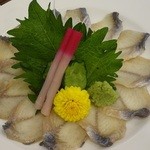 入谷鬼子母神門前のだや - うなぎの酢〆 うら梅造り　