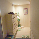 優雅亭 盛山 - 履物を脱ぎます