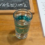 カフェ・グラン・ジュテ - お冷 ... お冷のコップにもこだわりを感じます