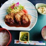 四季の喰い切り 利休 - ヒレカツセット