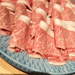 しゃぶしゃぶ すき焼き 食べ放題 和牛と豚 - 