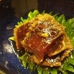 しゅんか - ミンク鯨たたき800円
                                