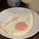 かつれつ四谷たけだ - トッピング 目玉焼き ¥120