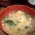 かつれつ四谷たけだ - みそ汁