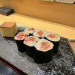 鮨旬美西川 - 追加　ねぎとろ細巻き