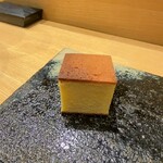 鮨旬美西川 - カステラ玉子