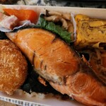 五感庵 - のりしゃけ弁