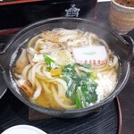三七十庵 - 鍋焼きうどん