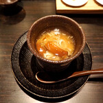 おみ乃 椿 - きのこの茶碗蒸し