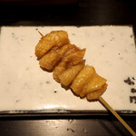 おみ乃 椿 - 高原比内地鶏 首の皮