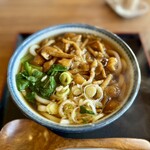 三峰お犬茶屋　山麓亭 - なめこうどん