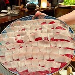 たでの葉 - 月の輪熊ロース肉
      ふふふ、こりゃ堪らんです♪