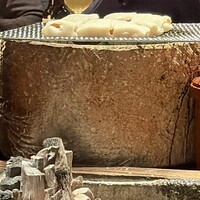 たでの葉 - カラスミ餅焼いてます♪